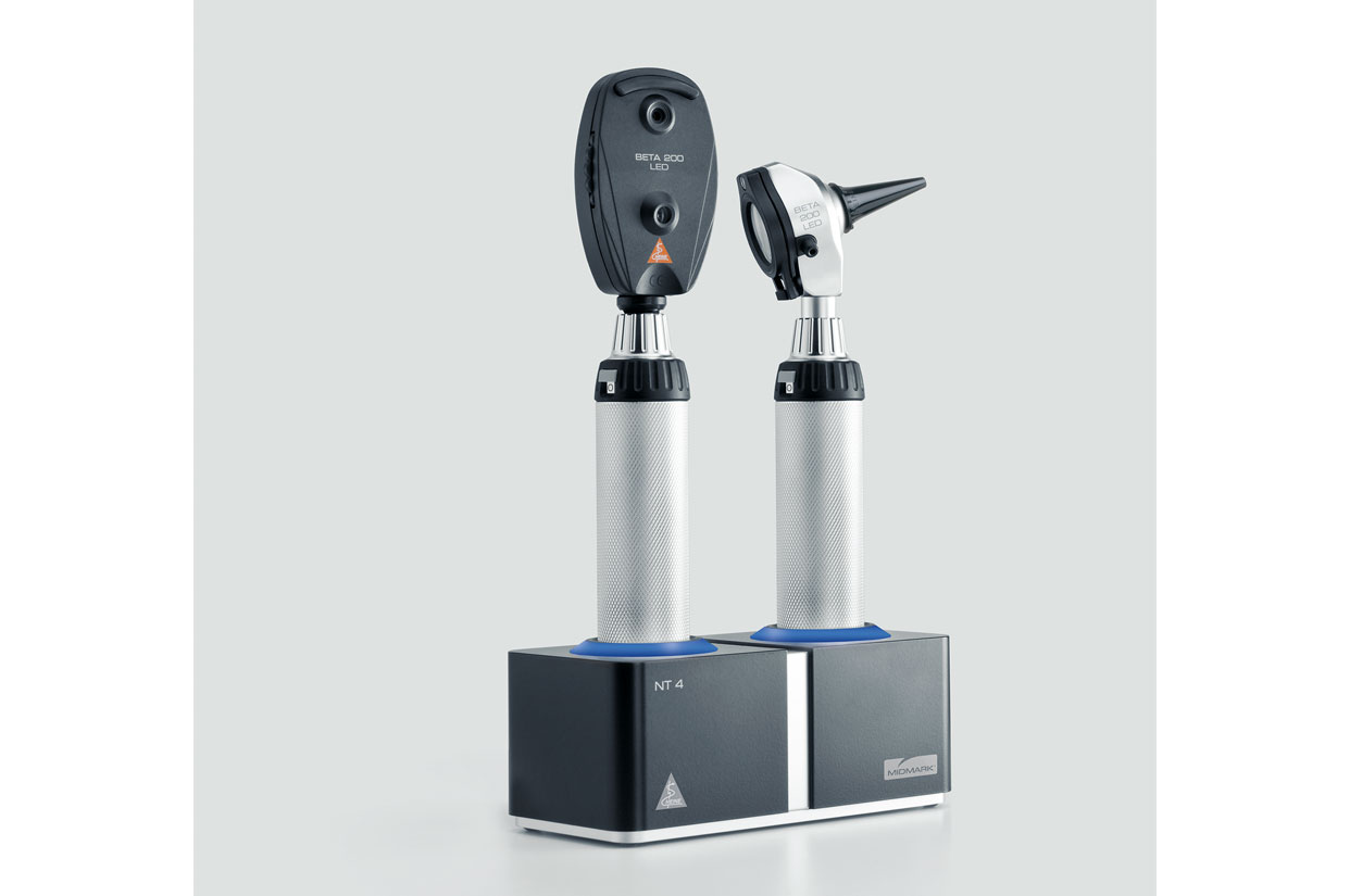 Midmark Heine BETA 4 NT Otoscope and Ophthalmoscope Desktop Kit Questions & Answers